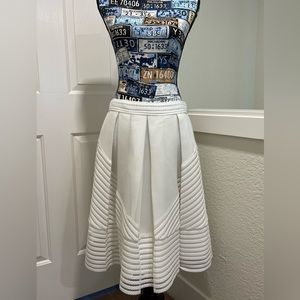 Beautiful Evening Off White Lace Skirt